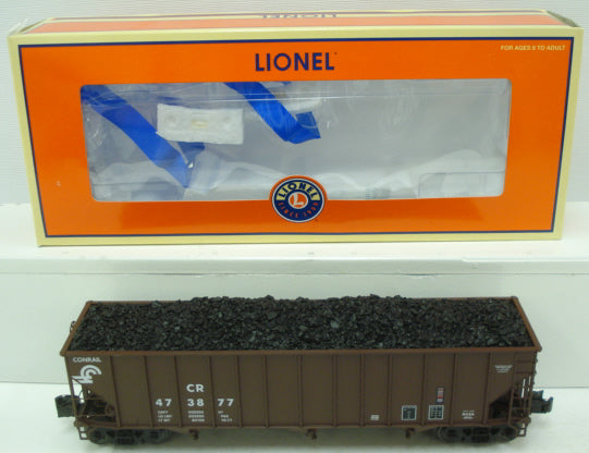 Lionel 6-27131 O Conrail 3-Bay Open Hopper