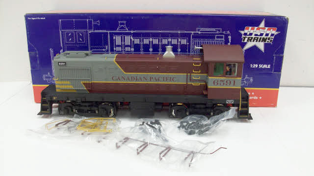 USA Trains 22563 G Canadian Pacific ALCO S4 Switcher Diesel Locomotive #6539