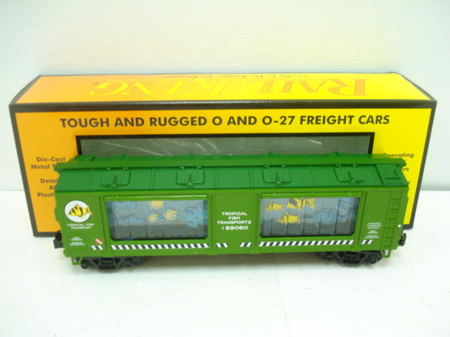 MTH 30-79254 Tropical Fish Transport Operating Aquarium Car