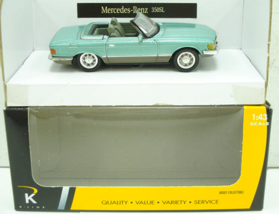 K-Line 4800 Kruisers 1:43 Mint 1971 Mercedes-Benz 350SL Diecast Car