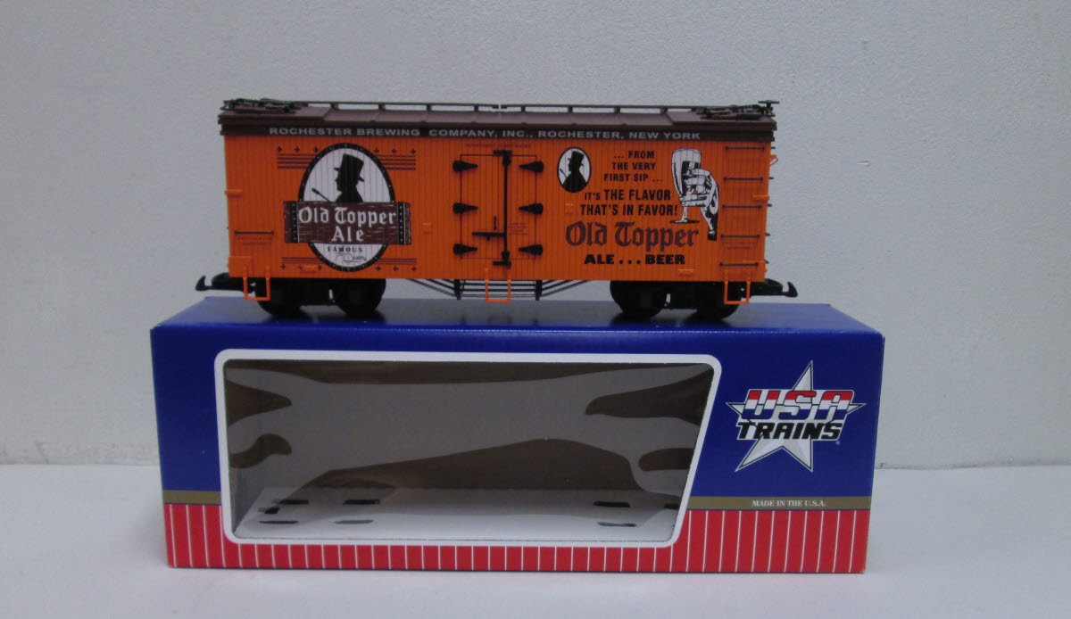 USA Trains 16390 G Scale Old Topper Ale Refrigerator Car
