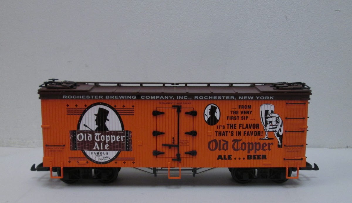 USA Trains 16390 G Scale Old Topper Ale Refrigerator Car