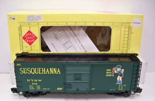 Aristo-Craft 46029 G Gauge Susquehanna Boxcar #518