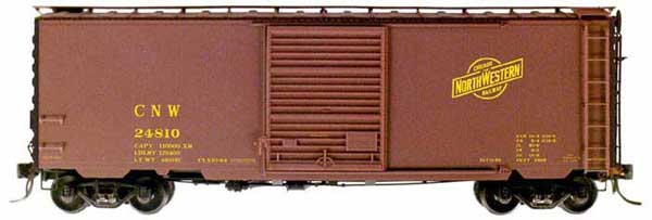 Kadee 5223 HO Chicago & Northwestern 40' PS-1 Boxcar #24810