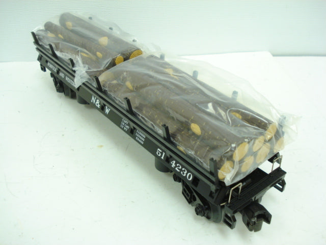 MTH 30-79257 Norfolk & Western Operating Flat Car
