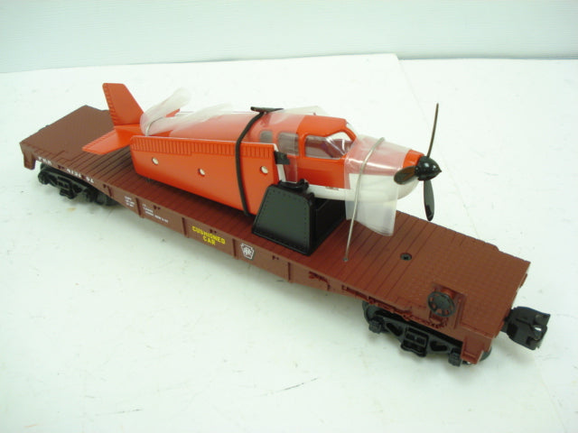 MTH 30-76338 O Pennsylvania Flatcar w/ Airplane #475382