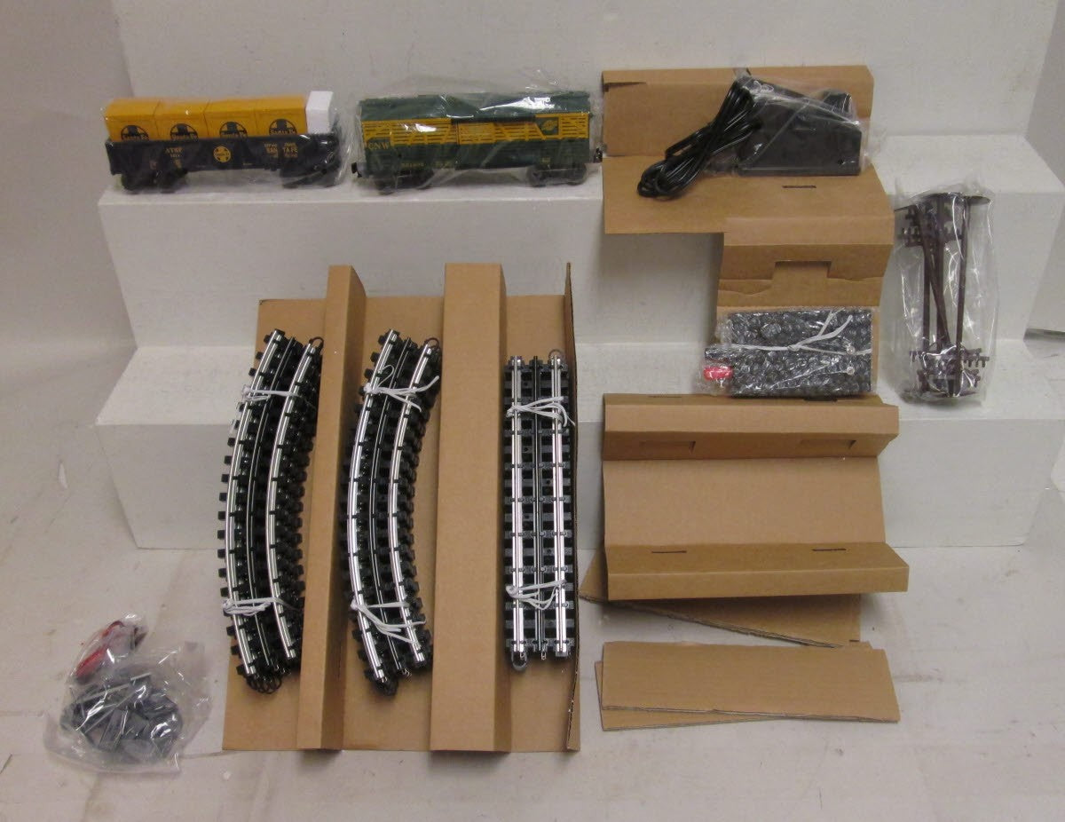 K-Line K-1223 Burlington Northern Fast Freight O Gauge Diesel Train Set