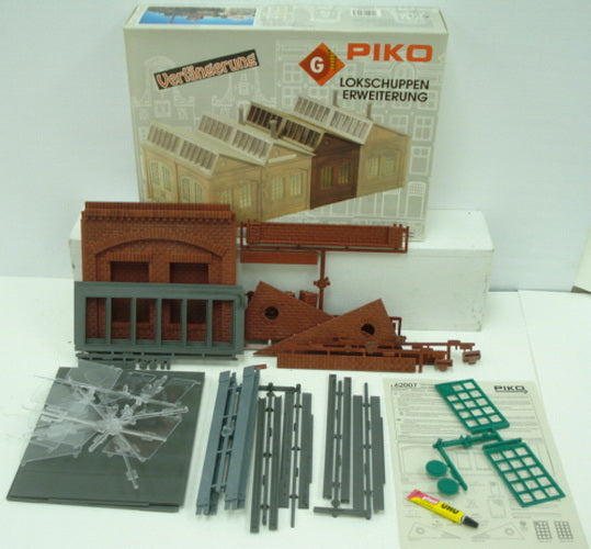 Piko 62007 G Scale Locomotive Shed Extension Set