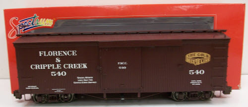 Bachmann 88097 Spectrum Florence and Cripple Creek Boxcar #540