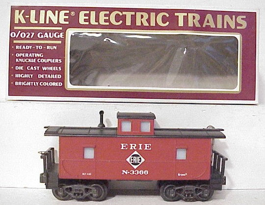 K-Line K6166 Erie Classic Caboose