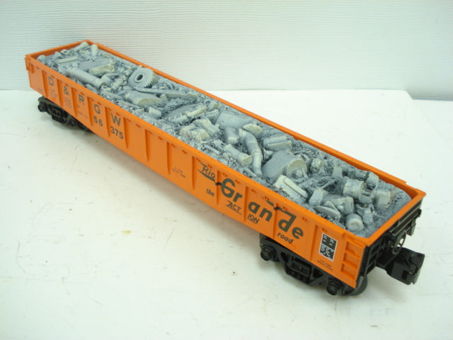 MTH 30-72036 Denver Rio Grande Western Gondola Car w/ Junk Load