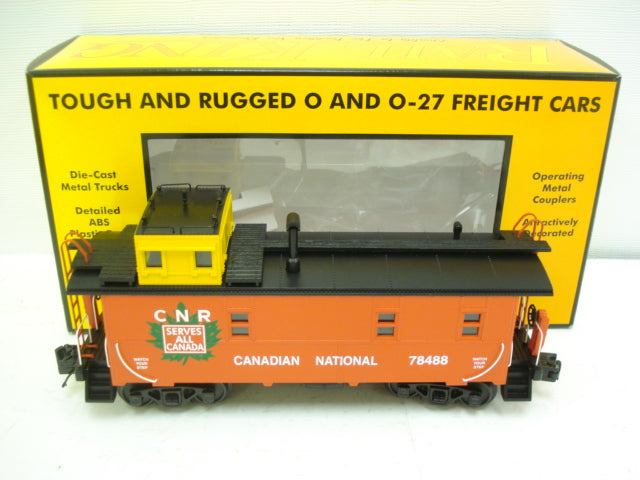 MTH 30-77165 O Canadian National RailKing Offset Steel Caboose Car #78488