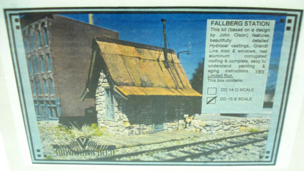 Downtown Deco DD15 S Scale Fallberg Station Kit
