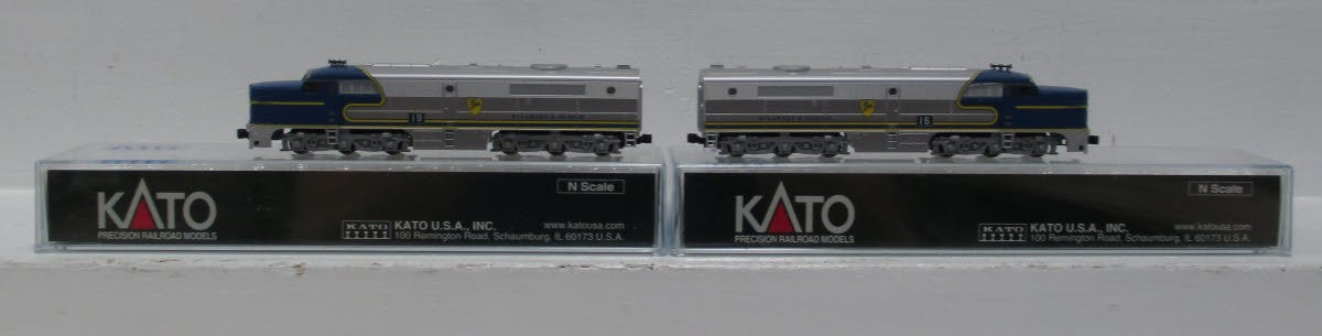Kato 106-0505 N Scale D&H PA1/PA1 Diesel Set