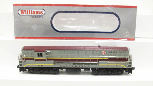Williams 21198 Lackawanna GM FM Trainmaster Locomotive ( Maroon Roof) #2321