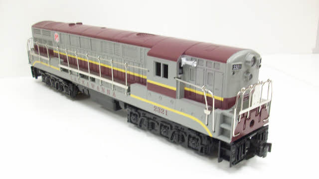 Williams 21198 Lackawanna GM FM Trainmaster Locomotive ( Maroon Roof) #2321