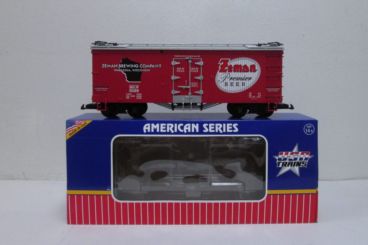 USA Trains 16415 G Scale Zeman Beer Refrigerator Car