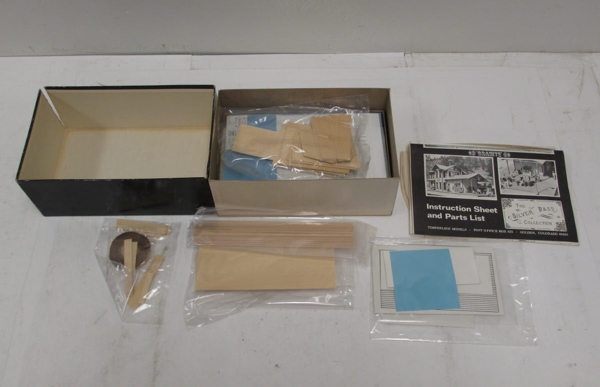 Timberline Models HO Silver Pass Collection Granite Craftsman  Building Kit