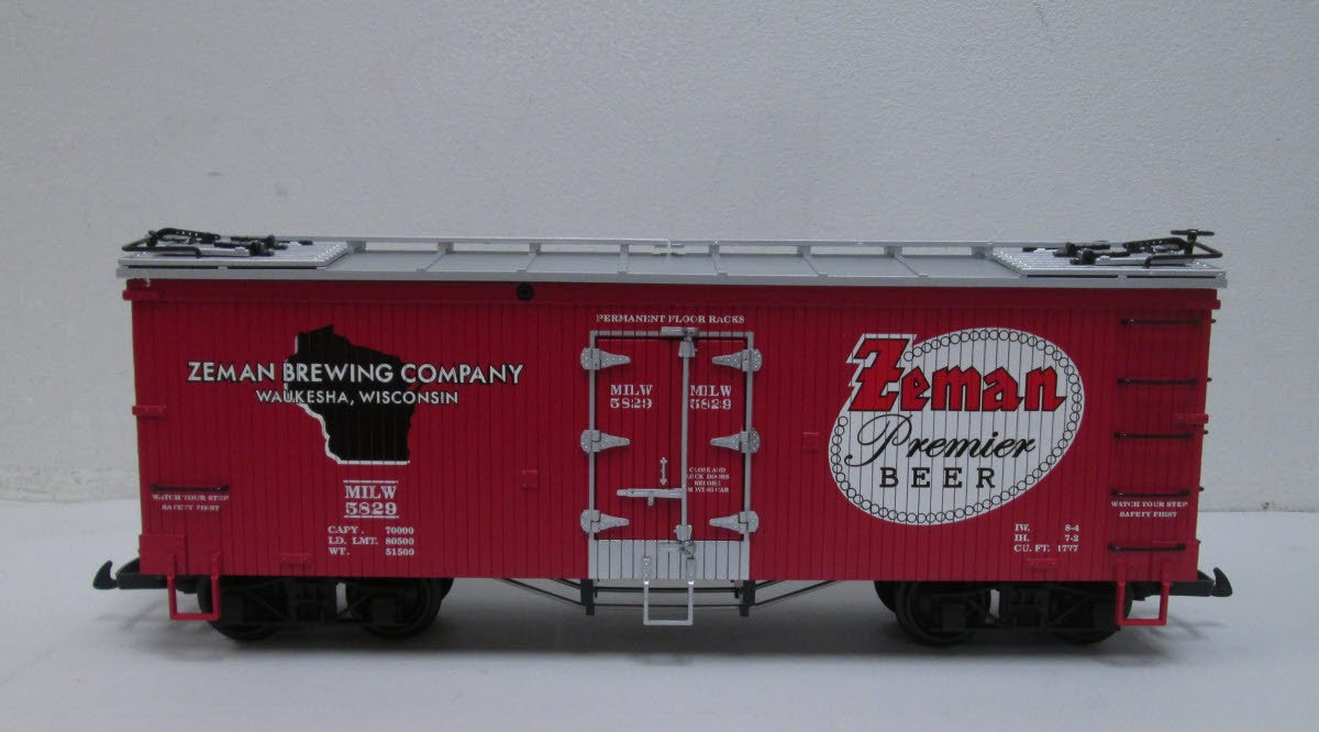 USA Trains 16415 G Scale Zeman Beer Refrigerator Car