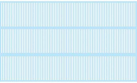 Kadee 31221 HO Dash White Lines Street Decal