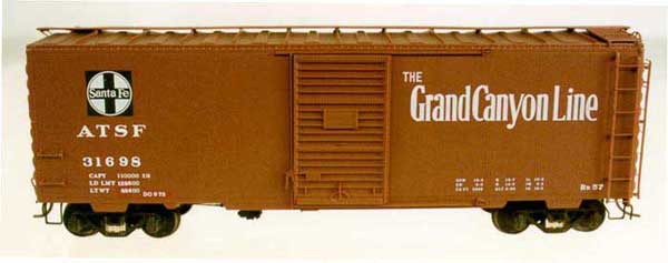 Kadee 4018 HO Atchison, Topeka & Santa Fe 40' PS-1 Boxcar #31698