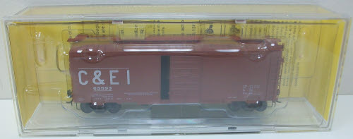 Kadee 4030 HO Chicago Eastern & Illinois 40' PS-1 Standard Boxcar #65593