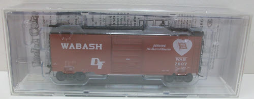 Kadee 5267 HO Scale Wabash 40' PS-1 Boxcar #7607