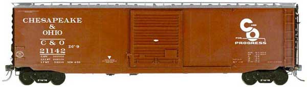 Kadee 6004 HO Chesapeake & Ohio 50' PS-1 Boxcar #21142