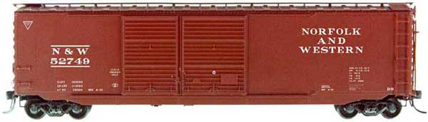 Kadee 6705 HO Norfolk & Western 50' PS-1 Boxcar #52749