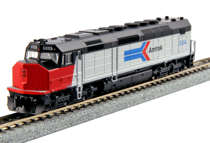 Kato 176-9201-LS N Scale Amtrak SDP40F Diesel Locomotive #504 w/DCC LokSound