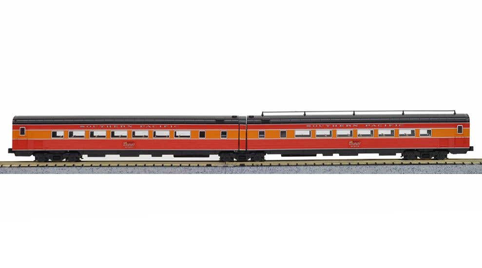 Kato 106-6310 N SP Lines Daylight Articulated Passenger Car (Set of 2)