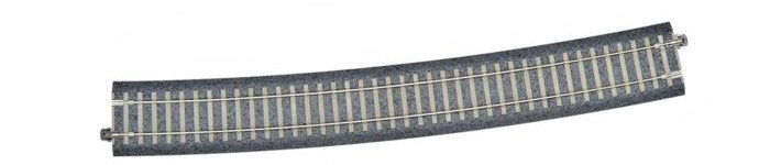 Kato 2-321 HO Code 60 7/8" Radius 11.25 Concrete Tie Curved Unitrack (Pack of 4)