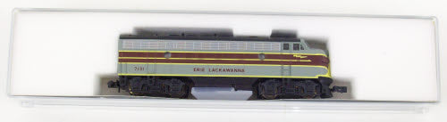 Kato 176-0908 N Scale Erie Lackawanna F7 A Diesel Engine #7131