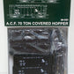 Kato 38-0101 HO C&O A.C.F. 70 Ton Covered Hopper Kit (Set of 3)