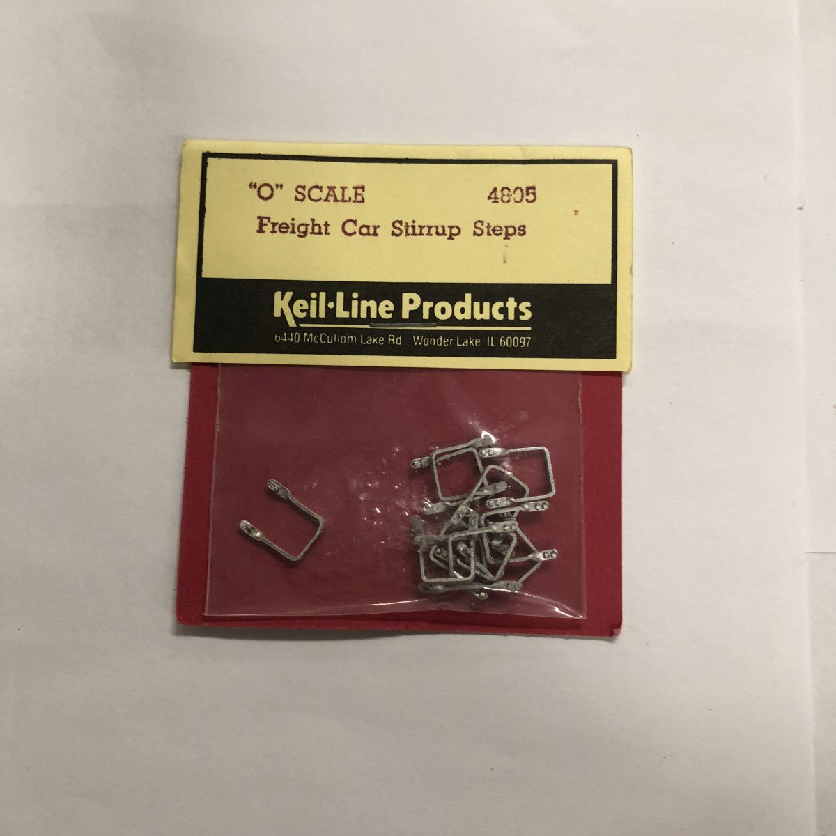 Keil-Line Products 4805 O Stirrup Steps Freight Car (12)