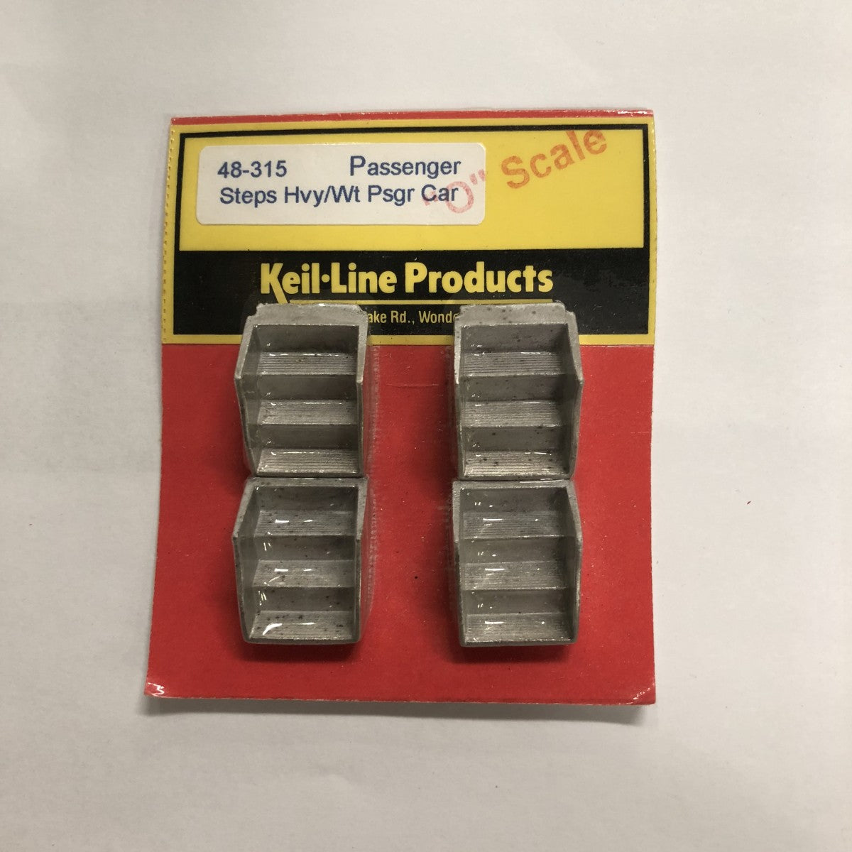 Keil-Line Products 48315 O Passenger Car Steps Heavyweight (4)
