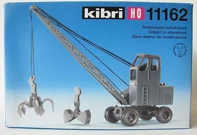 Kibri 11162 1:87 Crane w/Low or High Level Cab