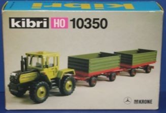 Kibri 10350 1:87 Mercedes-Benz Tractorw-Trailers