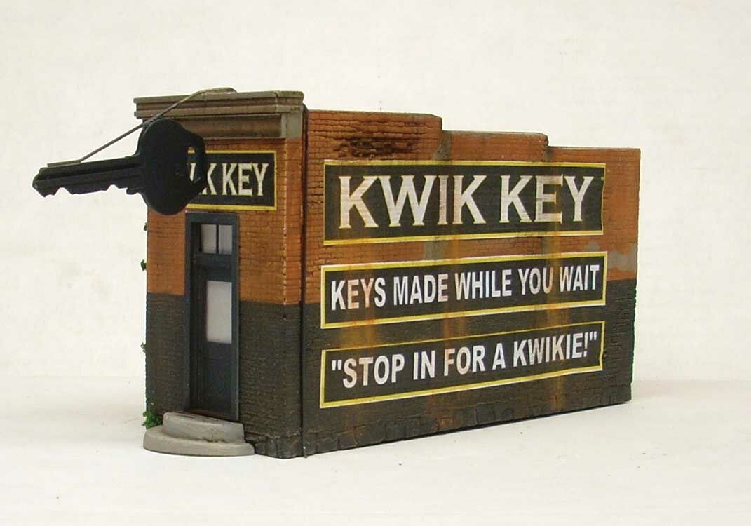 Downtown Deco 1076 HO 1-1/2 x 4" Kwik Key Cast-Hydrocal Kit