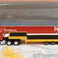 Herpa 6174 HO Undecoraged Mack Flatbed Trailer W/Yellow Heavy Load