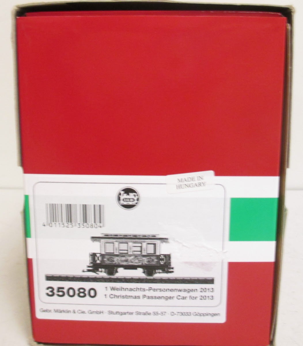 LGB 35080 G Scale 2013 Christmas Passenger Car