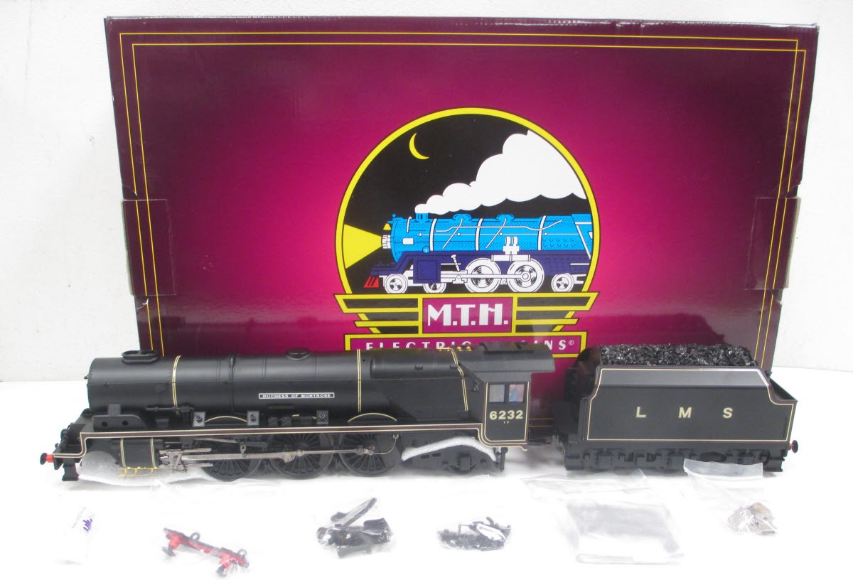 MTH 20-3370-2 LMS Railway Duchess of Abercorn Steam & Tender w/ PS 3.0 #6232