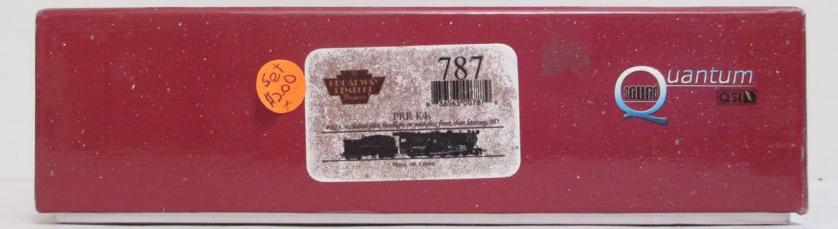 Broadway Limited 787 HO Pennsylvania Platinum Steam K-4 4-6-2 #623 w/DCC & Sound