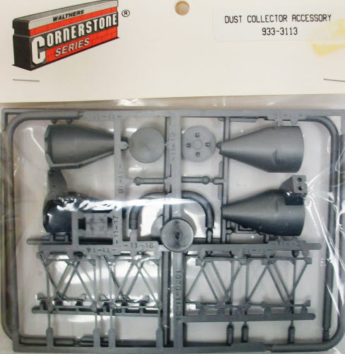 Walthers 933-3113 HO Dust Collector Accessory Kit