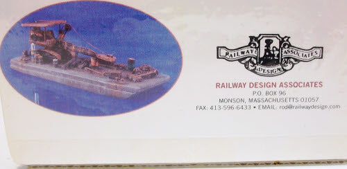 Railway Design Associates 111 HO Charley's Salvage Barge Kit