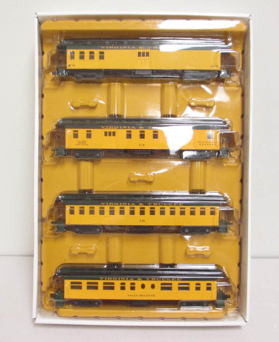 Roundhouse 84826 HO Virginia & Truckee RTR 50' Overland Passenger (Set of 4)