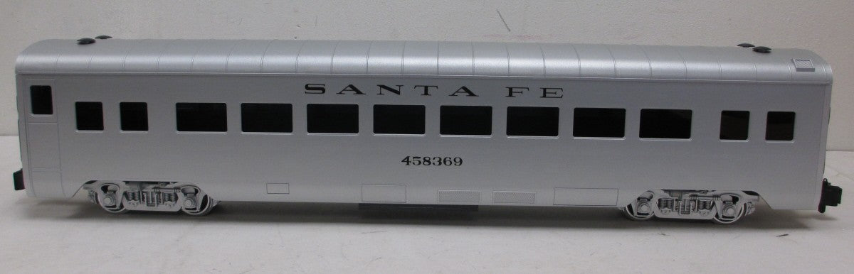 LGB 30570 G Scale Santa Fe Streamlined Passenger Car #458369 - Metal Wheels