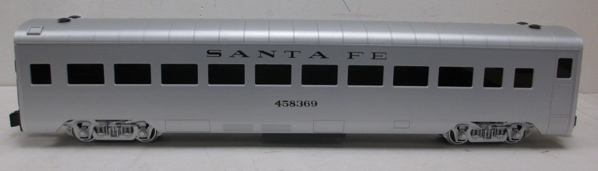 LGB 30570 G Scale Santa Fe Streamlined Passenger Car #458369 - Metal Wheels