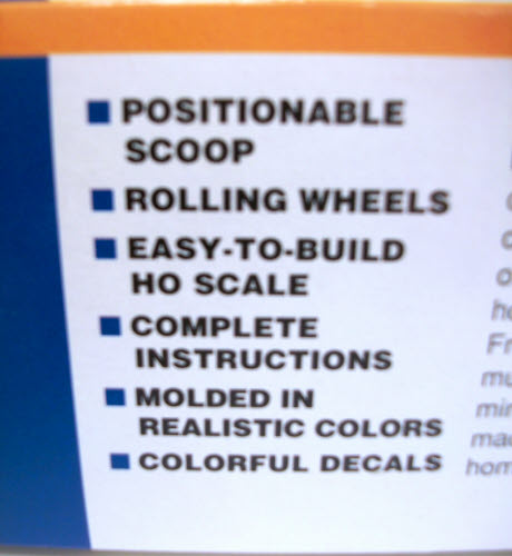 Walthers 933-3162 HO Cornerstone Series Heavy Duty Front End Loader Kit