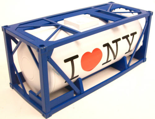 K-Line K7810033 O Scale Iso Tank 'I Love NY'